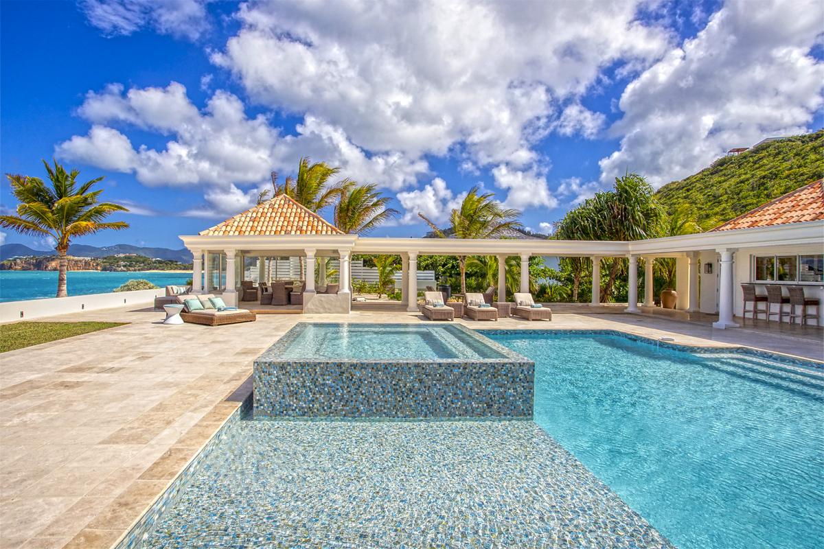 A louer villa 3 chambres Terres Basses Saint Martin_ Piscine - 1